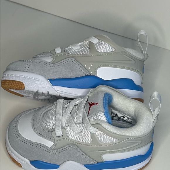 Toddler's Jordan 5c RM White/Neutral Grey-White (FQ7937 104) NEW - Picture 7 of 8